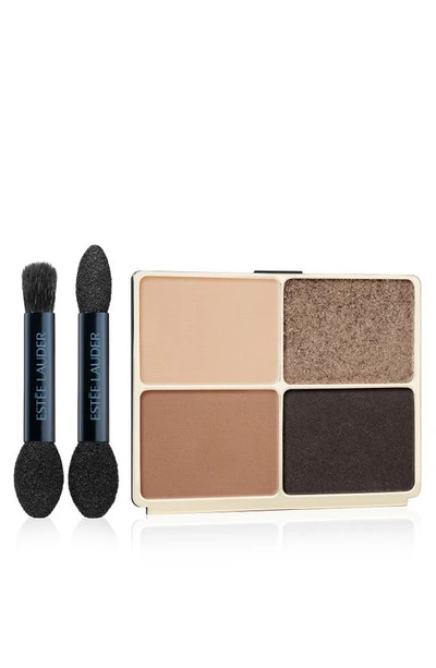 Shop Estée Lauder Pure Color Envy Luxe Refillable Eyeshadow Quad Refill In Desert Dunes