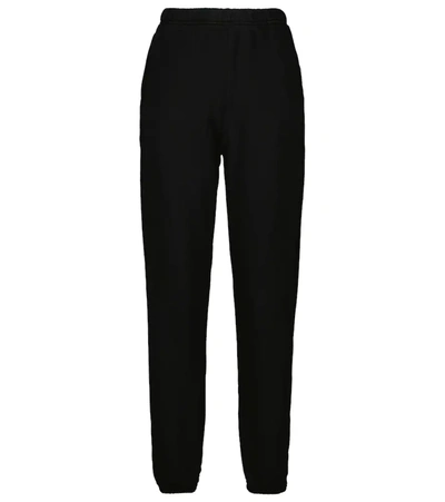 Shop Les Tien Classic Cotton Jersey Sweatpants In Black