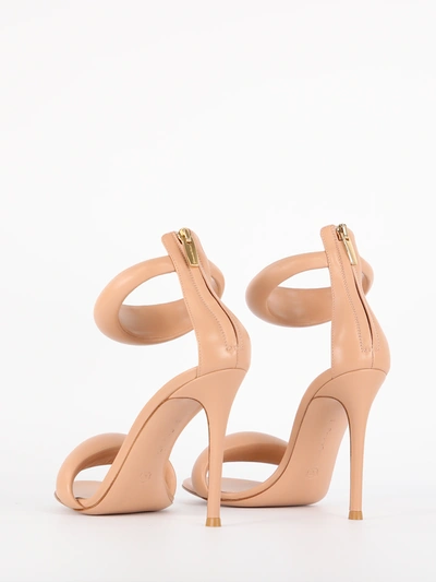 Shop Gianvito Rossi Powder Pink Bijoux Sandals