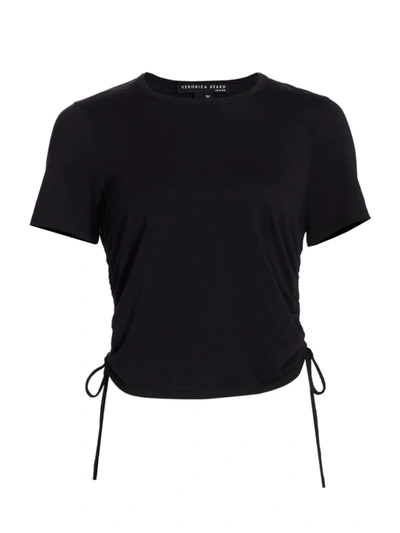 Shop Veronica Beard Women's Tazi Drawstring T-shirt In Black