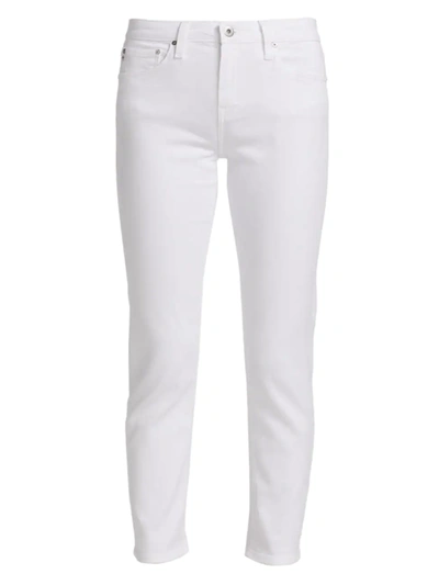 Shop Ag Ex-boyfriend Slim Jeans In Classic White