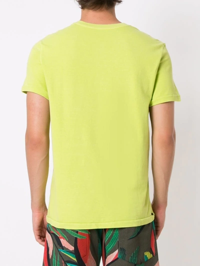 Osklen Play-pause-stop Crewneck T-shirt In Grün