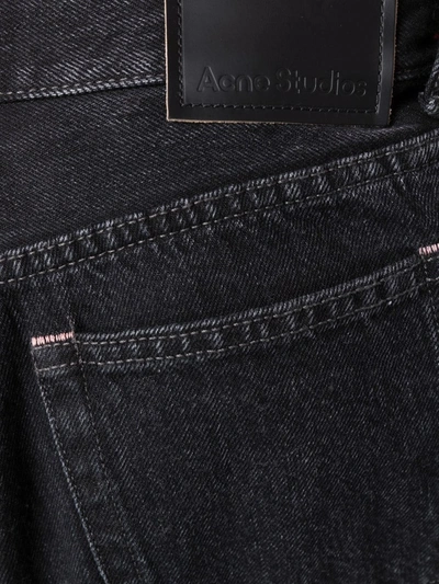 Shop Acne Studios Mece Regular-fit Jeans In Black