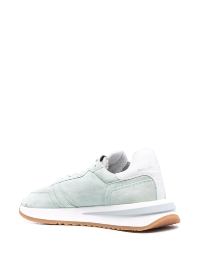 Philippe Model Tropez 2.1 Daim Lave Sneakers In Grün