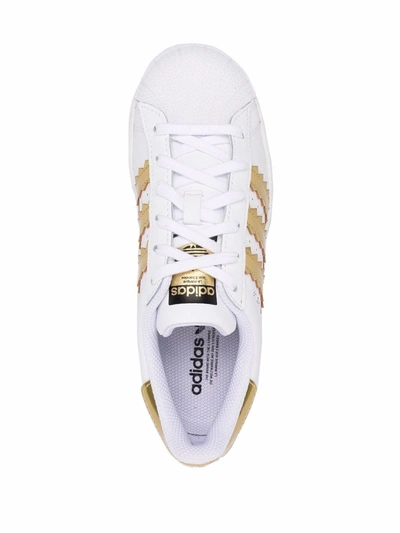 Adidas Originals Superstar Low-top Sneakers In White