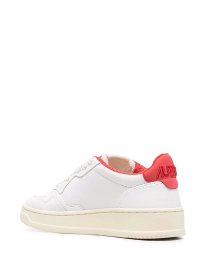 Shop Autry Low-top Logo Sneakers In White