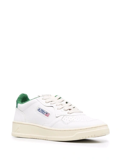 Shop Autry Medalist Low-top Sneakers In White