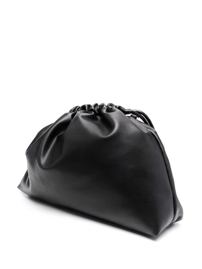 N°21 Drawstring Clutch Bag In Black