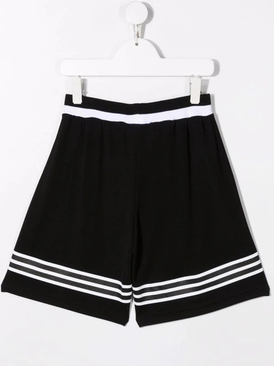 Dsquared2 Sport Edtn.05 Kids Shorts In Black Acetate In Black