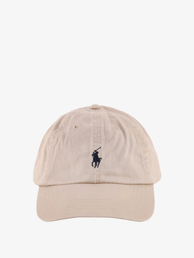 Shop Polo Ralph Lauren Hat In Beige