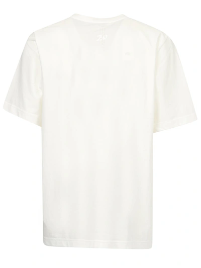 Shop Y-3 Adidas Ch1 Tonal-logo T-shirt In White