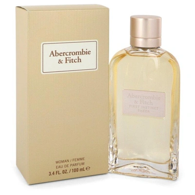 Shop Abercrombie & Fitch First Instinct Sheer By  Eau De Parfum Spray 1.7 oz For Women