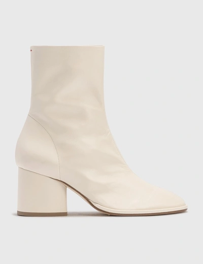 Shop Aeyde Andreia Boots In White