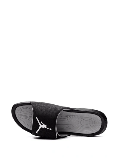 Shop Jordan Hydro 6 "black/white/wolf Grey" Sneakers
