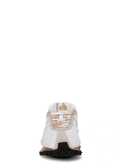 Shop Lanvin Sneakers White In Optic White