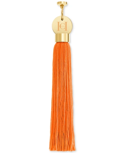 Shop Carolina Herrera The Magnetic Tassel Accessory, Created For Macy's In Orange