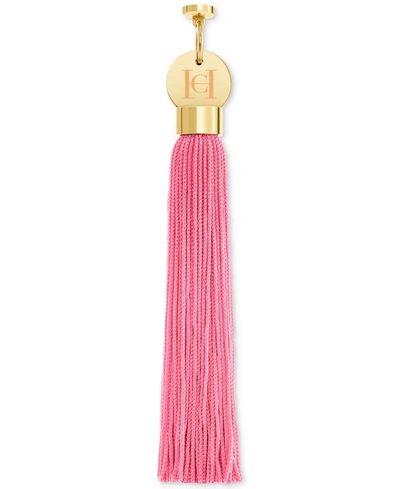 Carolina Herrera The Magnetic Tassel Accessory In Pink