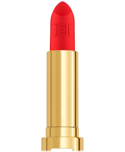 Shop Carolina Herrera The Long-lasting Matte Lipstick Refill, A Macy's Exclusive In Almost Coral (coral Red)