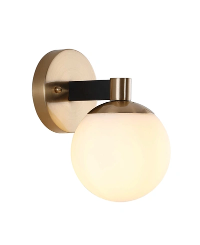 Shop Jonathan Y Modernist Globe1-light Modern Contemporary Led Vanity In Gold-tone