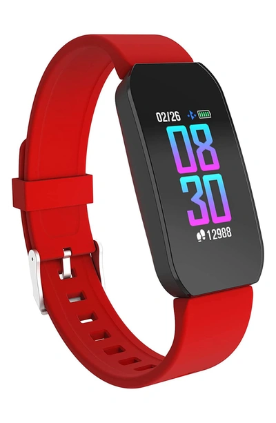 Shop I Touch Itouch Active Smart Watch, 44mm In Red