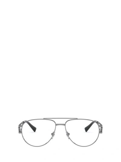 Shop Versace Ve1269 Gunmetal Glasses