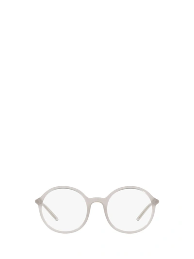 Shop Prada Pr 09wv Opal Grey Glasses