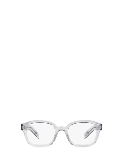 Shop Prada Pr 11wv Crystal Grey Glasses