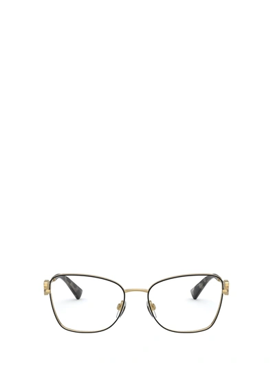 Shop Valentino Va1019 Gold Glasses