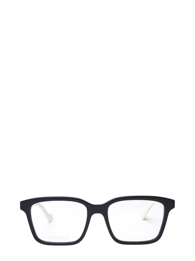 Shop Gucci Eyewear Gg0964o Black Glasses