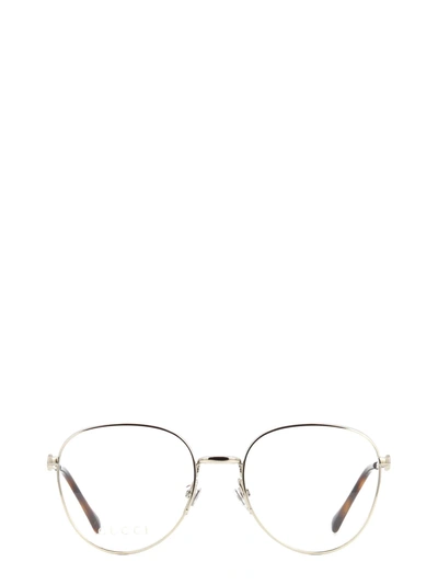 Shop Gucci Eyewear Gg0880o Gold Glasses