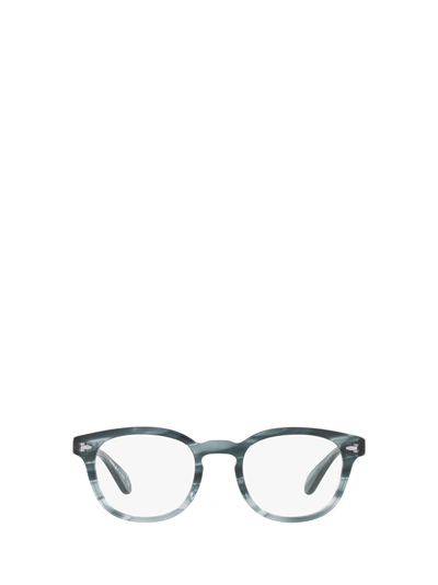 Shop Oliver Peoples Ov5036 Washed Lapis Glasses