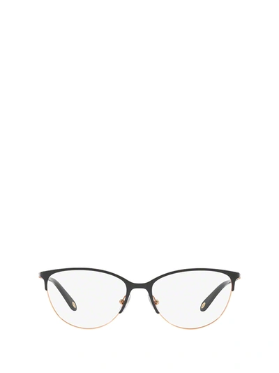 Shop Tiffany & Co Tf1127 Black & Rubedo Glasses