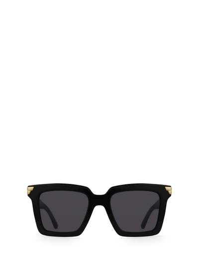 Shop Bottega Veneta Bv1005s Black Sunglasses