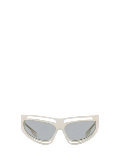 Shop Burberry Eyewear Be4342 Ivory Madreperla Sunglasses