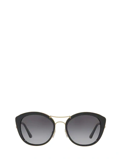 Shop Burberry Eyewear Be4251q Black Sunglasses