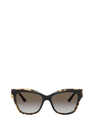 Shop Prada Pr 23xs Black / Havana Media Sunglasses