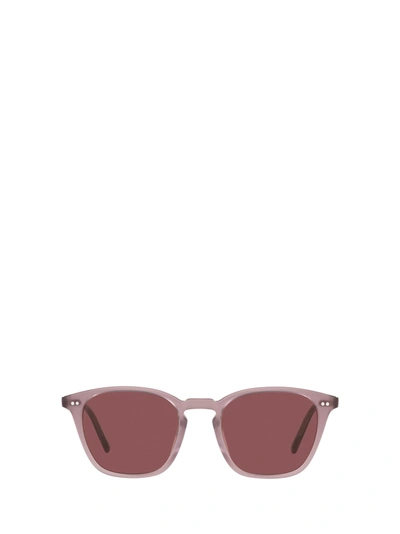 Shop Oliver Peoples Ov5462su Mauve Sunglasses