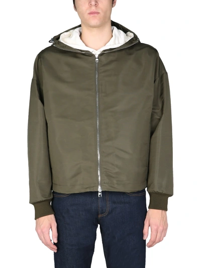 Alexander Mcqueen Blake Painting Jacket In Green