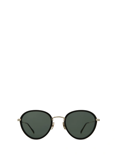 Shop Mr Leight Monterey Sl Matte Black + Ash Sunglasses