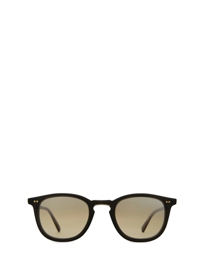 Shop Mr Leight Coopers S Black Tar - Antique Gold Sunglasses