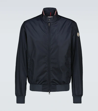 Moncler Reppe Rain Jacket, Men, Blue, Size: 6 In Navy Blue
