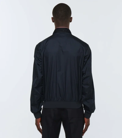Moncler Reppe Rain Jacket, Men, Blue, Size: 6 In Navy Blue