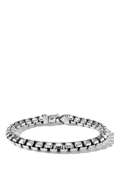 Shop David Yurman 'chain' Extra-large Box Chain Bracelet In Silver