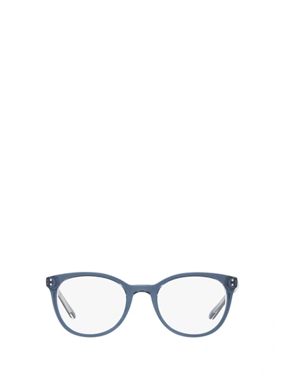 Shop Polo Ralph Lauren Pp8529 Shiny Navy Crystal Glasses