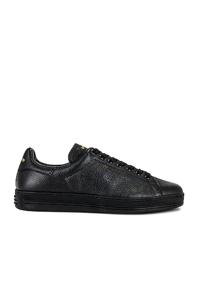 Shop Tom Ford Warwick Sneakers In Black