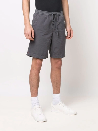 Shop Orlebar Brown Bernard Drawstring Shorts In Grey