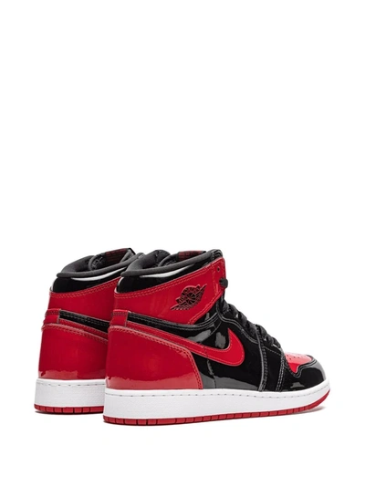 Jordan Air  1 Retro High Sneakers In Black