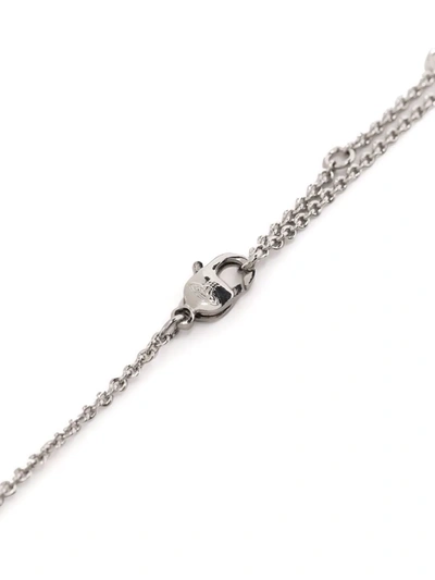 Shop Vivienne Westwood Orb Pendant Necklace In Silver