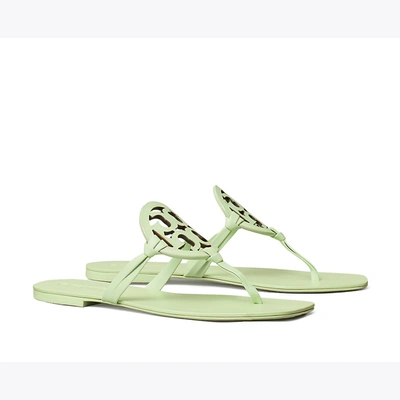 Shop Tory Burch Miller Square-toe Sandal In Meadow Mist