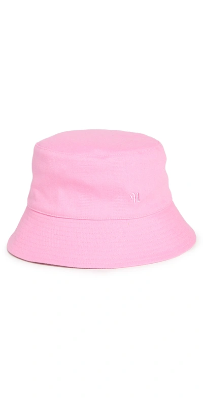 Shop Nanushka Caran Bucket Hat In Pink